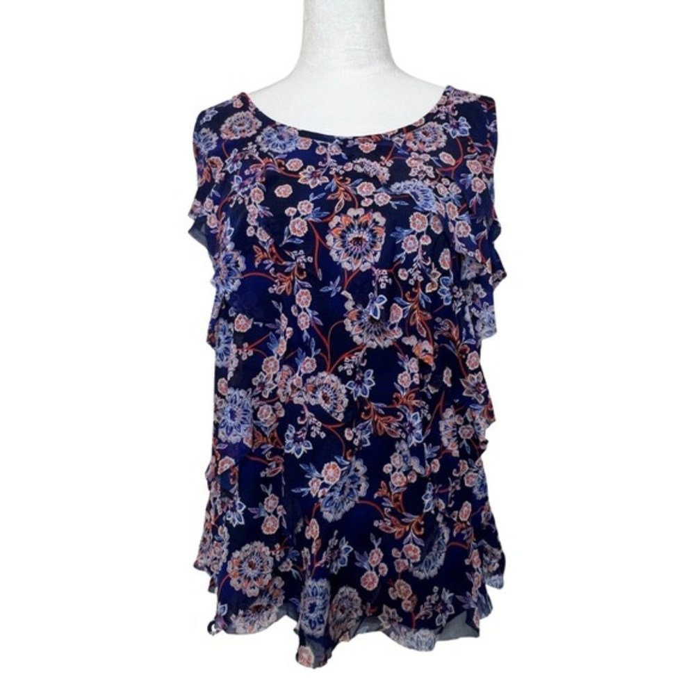Floral dressy‎ tank top
